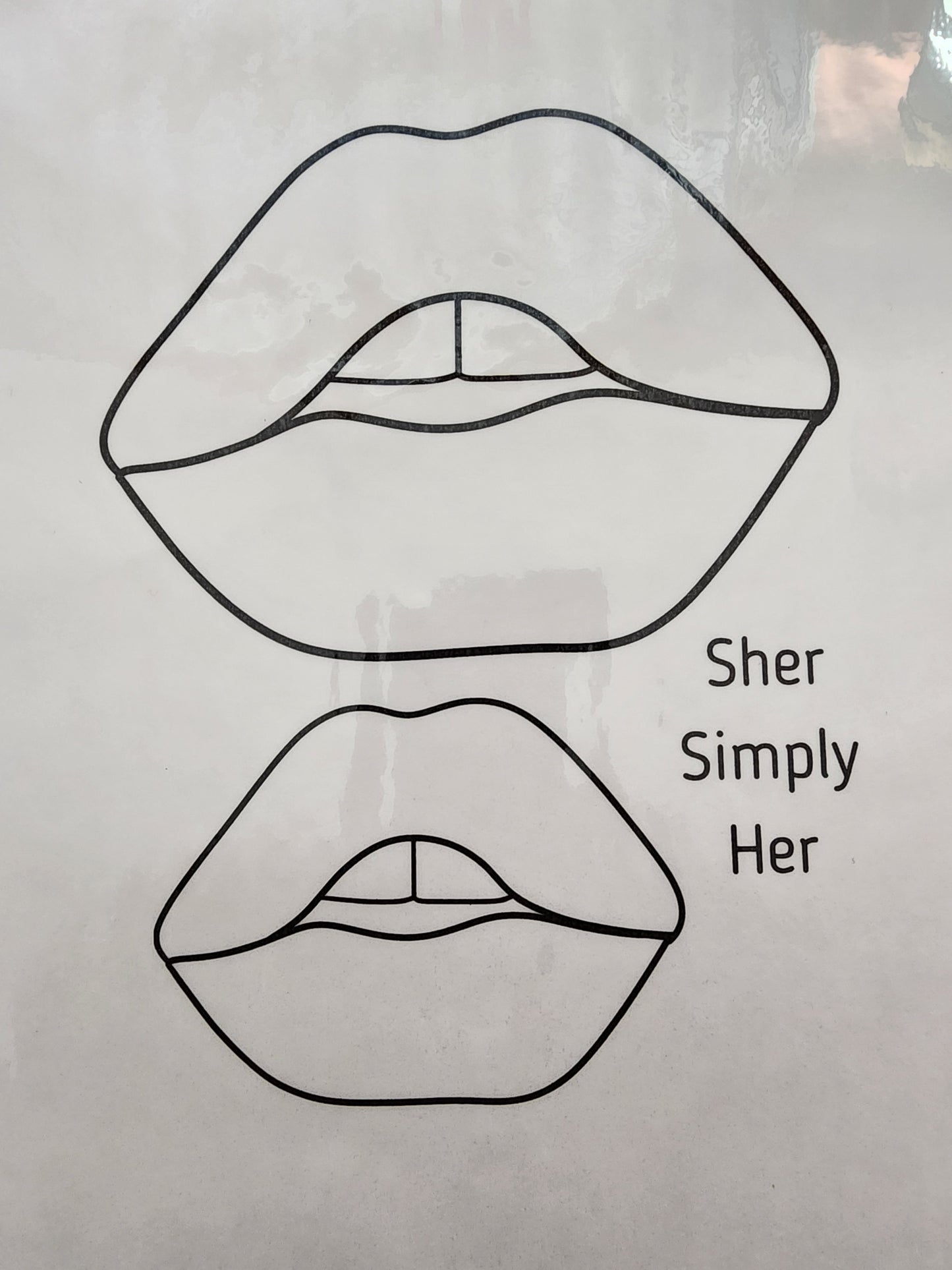 Laminated Lippy Sheet